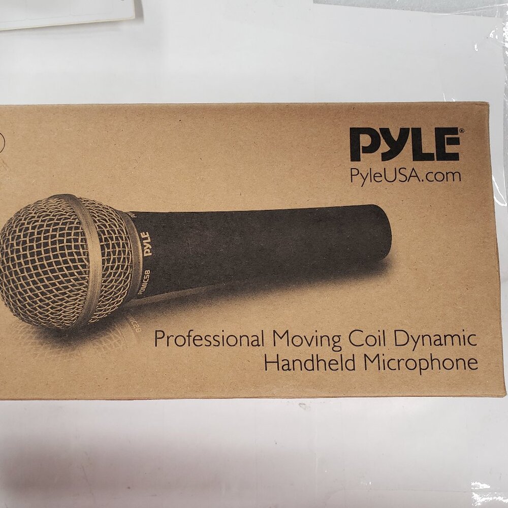 Pyle Handheld Microphone PDMIC58 - Dynamic Moving Coil Cardioid Unidirectional